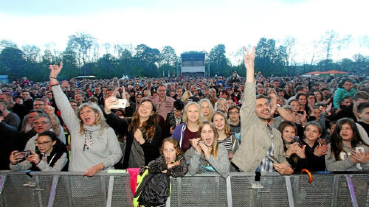 3200 Besucher zog es zum Konzert von 
