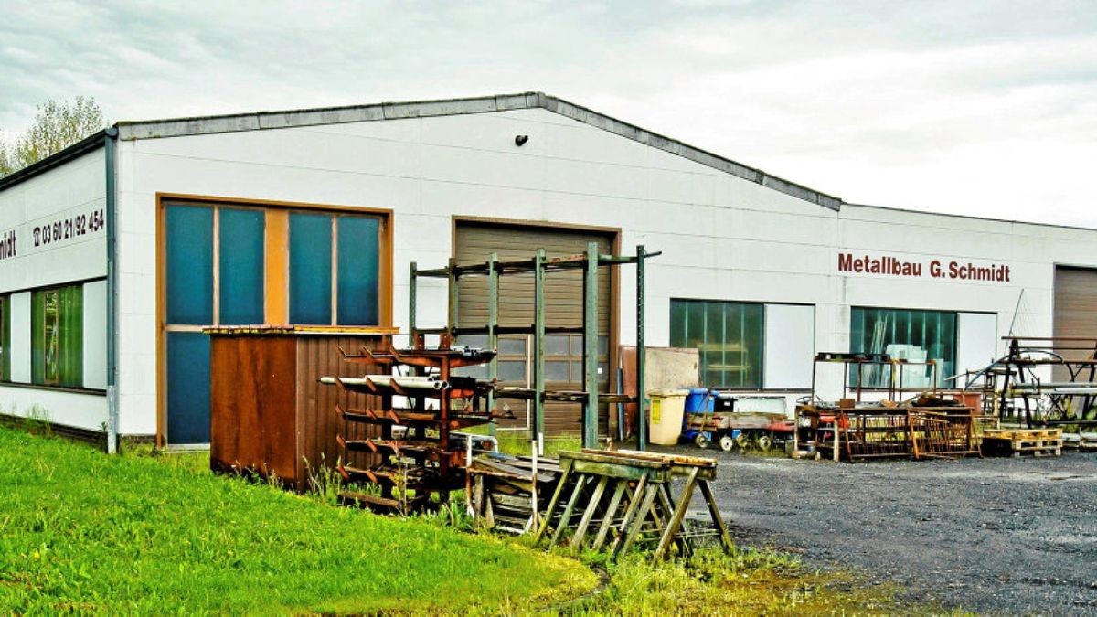 Der Kreis plant, in der leerstehenden Metall-Firma in Schlotheim ein berufliches Schulungszentrum für Flüchtlinge einzurichten.