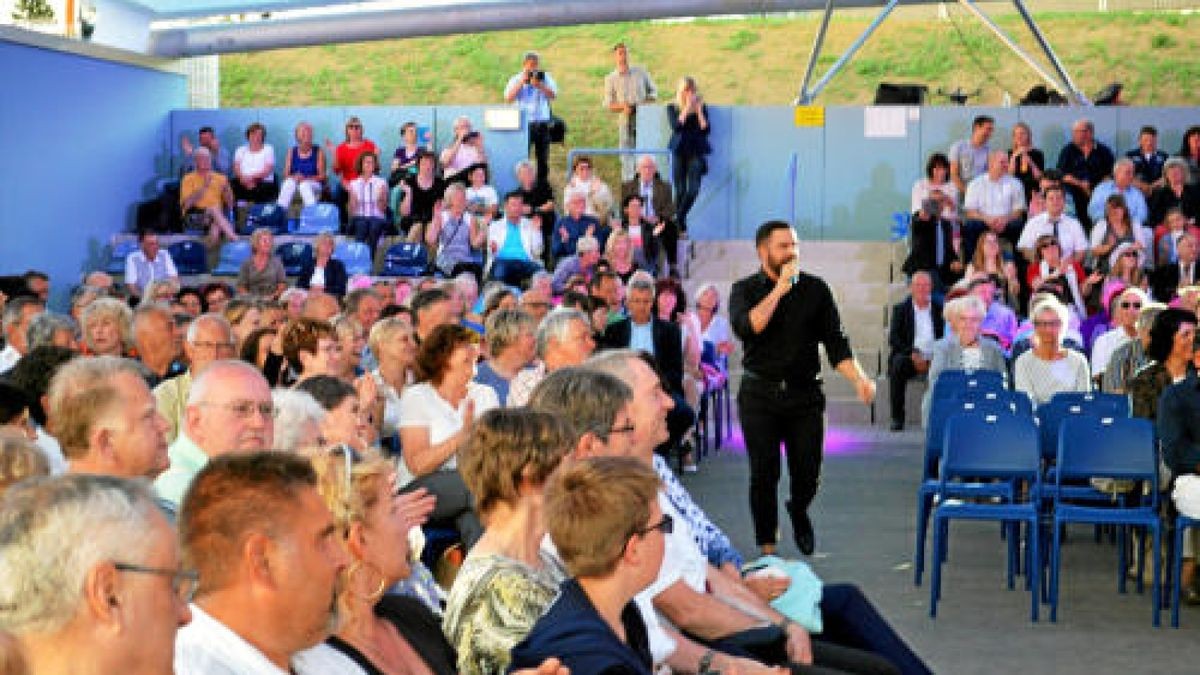 Eröffnung der Seestern Panorama-Bühne am Zeulenrodaer Meer mit 1000 Gästen