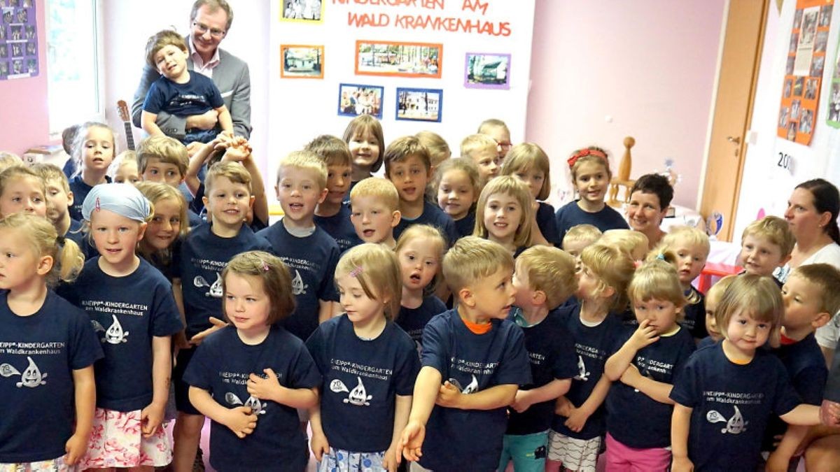 Ältester Kindergarten Eisenbergs feiert 70. Geburtstag