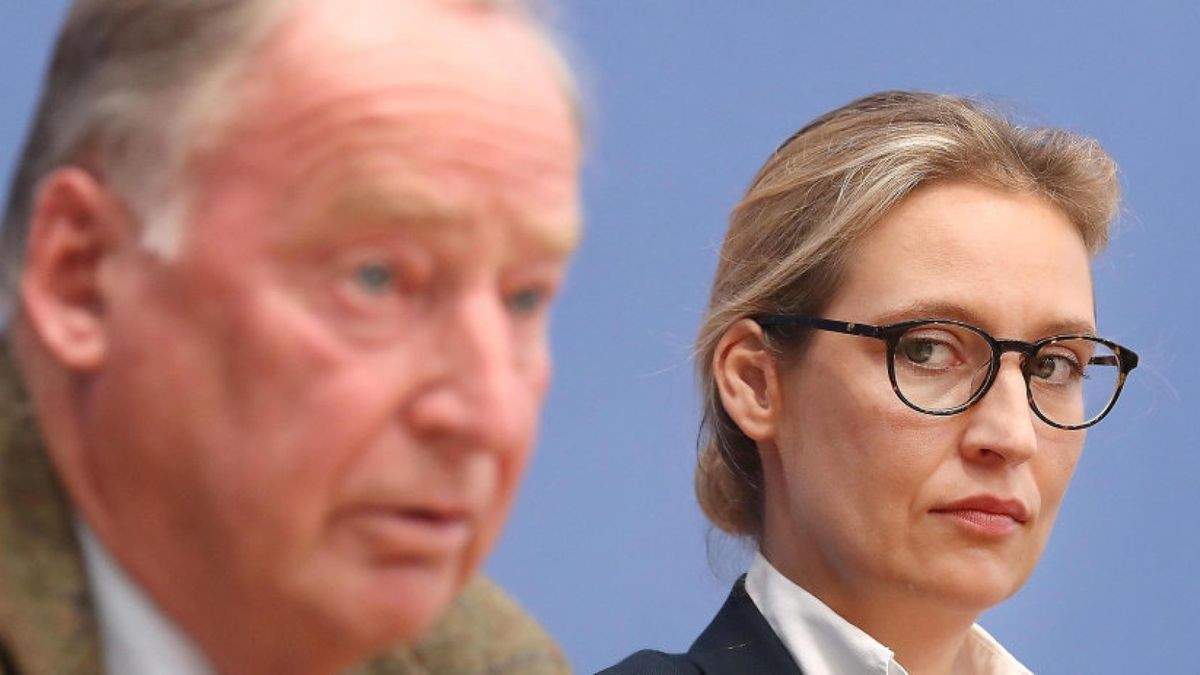 Die AfD-Spitzenkandidaten Alexander Gauland und Alice Weidel.