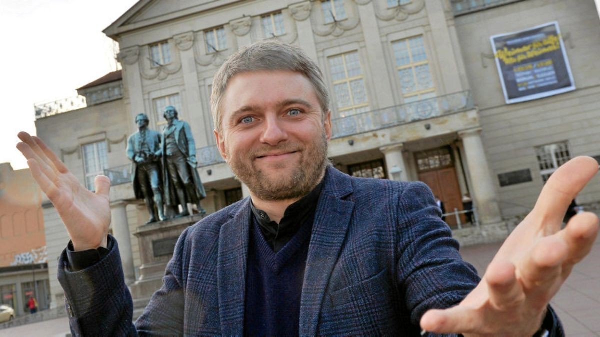 Kirill Karabits, Generalmusikdirektor des Deutschen Nationaltheaters Weimar, setzt hörbare Akzente in der Klassikstadt.