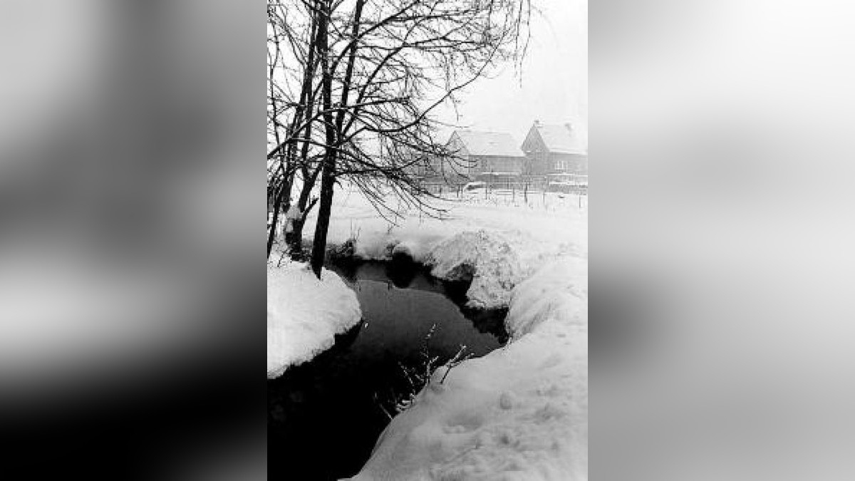 Der Weidbach 1987 zwischen Mühlberg und Neudietendorf. Foto: TA