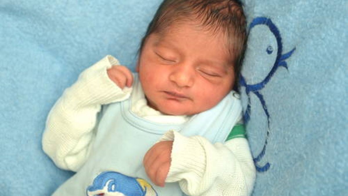 Yuvraj Singh Ghangas aus Leinefelde wurde geboren am 28 September 2016 um 15.48 Uhr. Größe: 49 Zentimeter, Gewicht: 2930 Gramm. Seine Eltern sind Gurmeet Kaur Ghangas und Dharminder Singh Ghangas. Foto: Eckhard Jüngel