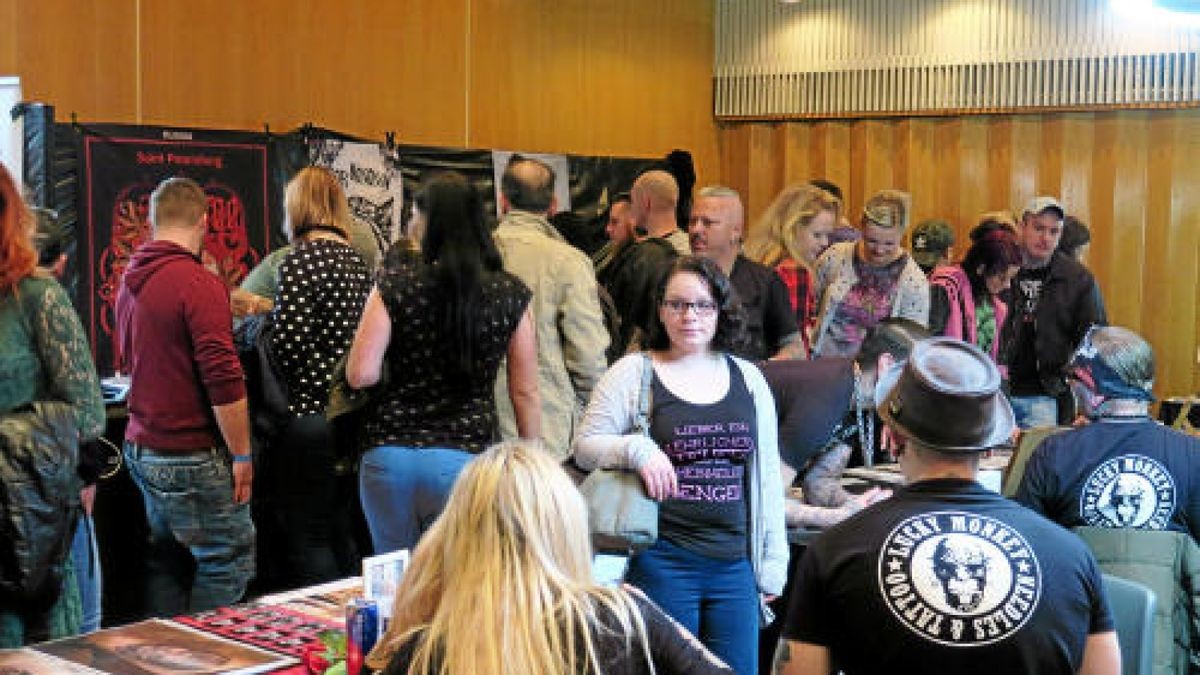 Kunst auf nackter Haut 9. TattooConvention in Gera
