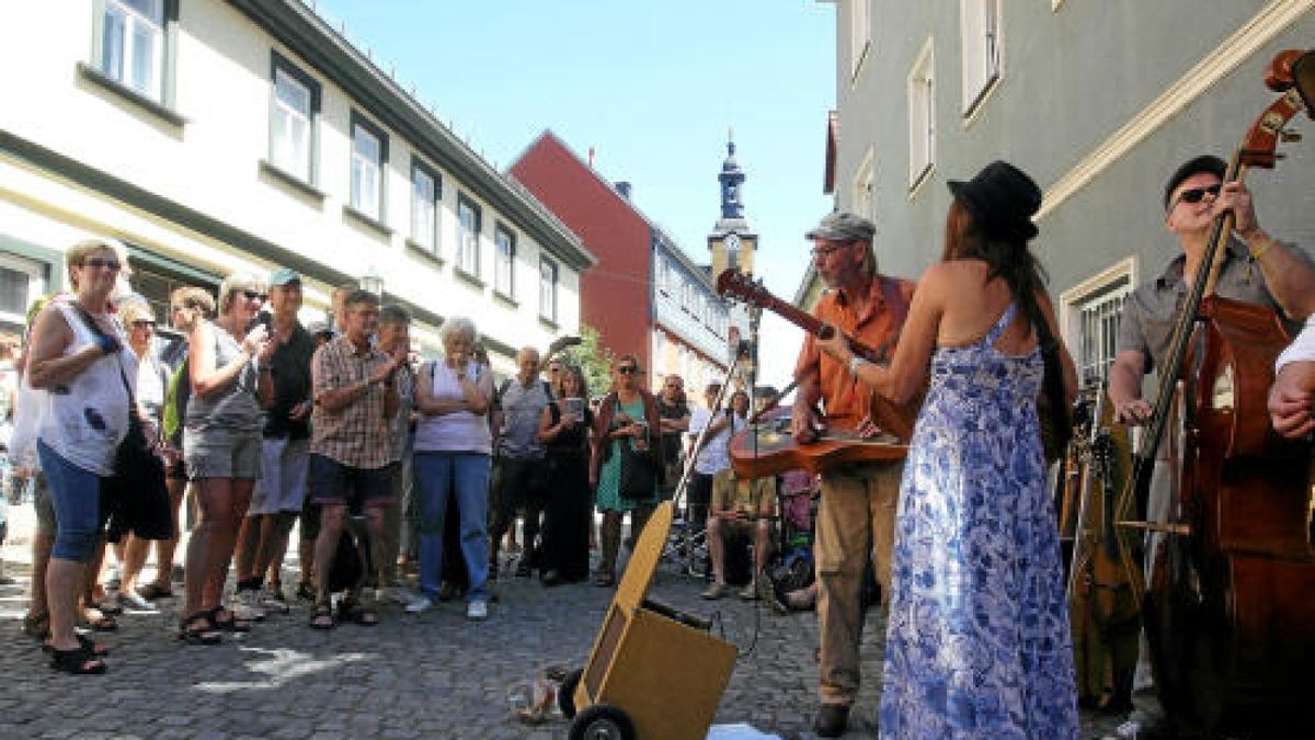 Impressionen vom Samstag auf dem Rudolstadt-Festival; Foto: Mediengruppe Thüringen/Peter Scholz