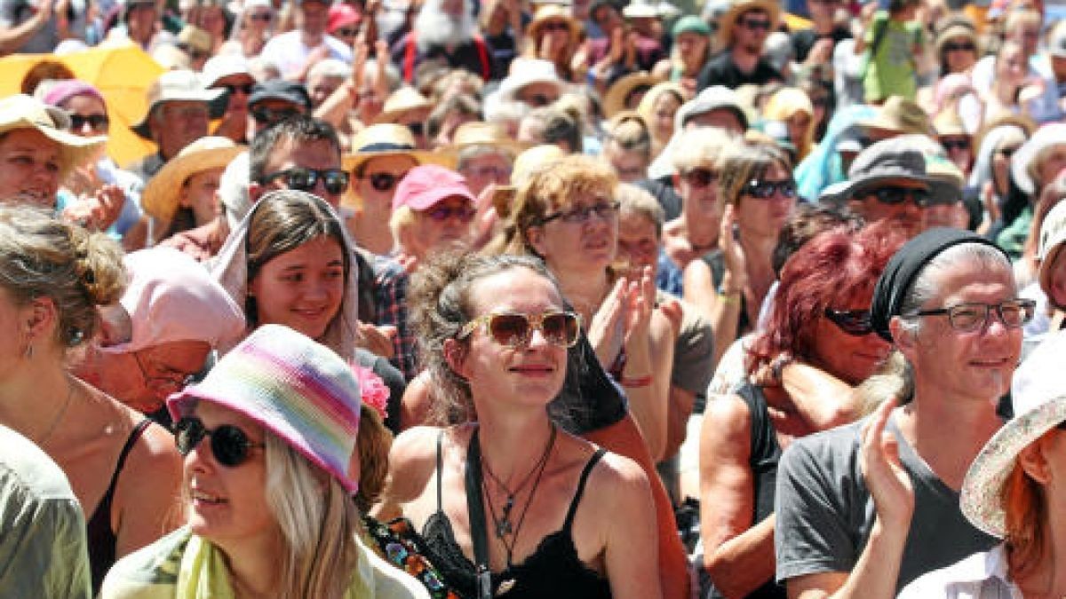 Impressionen vom Samstag auf dem Rudolstadt-Festival; Foto: Mediengruppe Thüringen/Peter Scholz