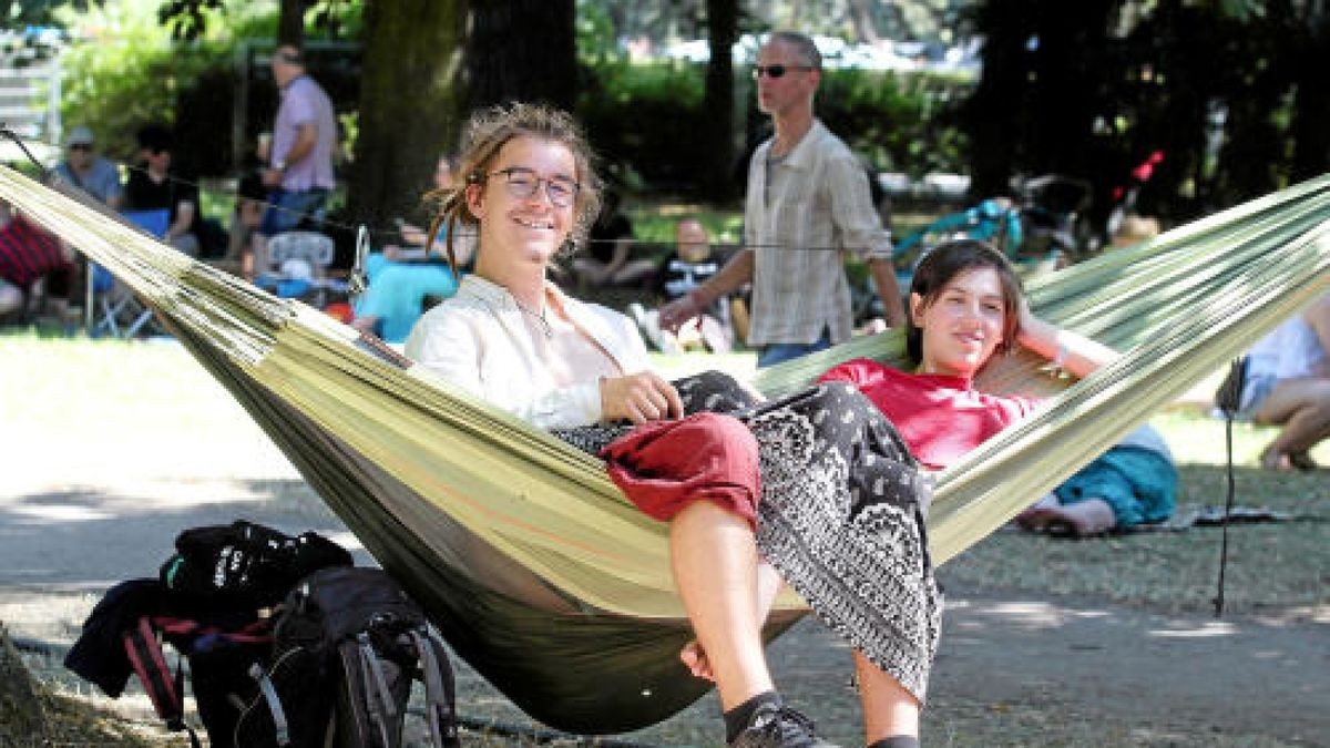 Impressionen vom Samstag auf dem Rudolstadt-Festival; Foto: Mediengruppe Thüringen/Peter Scholz