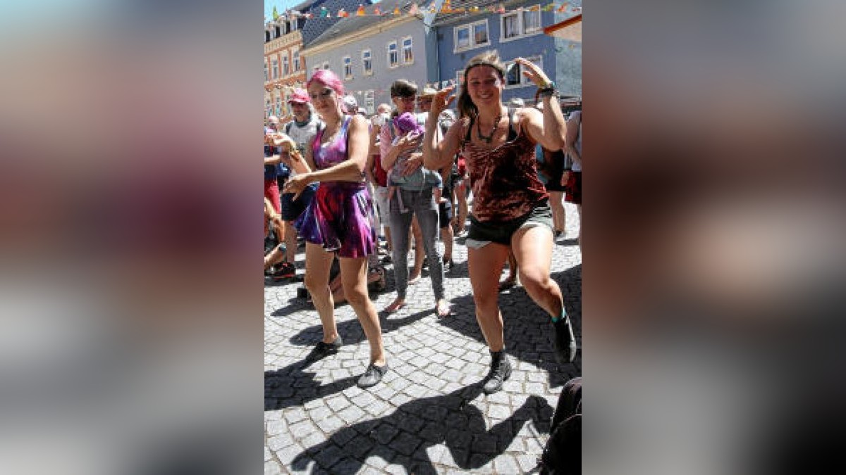 Impressionen vom Samstag auf dem Rudolstadt-Festival; Foto: Mediengruppe Thüringen/Peter Scholz