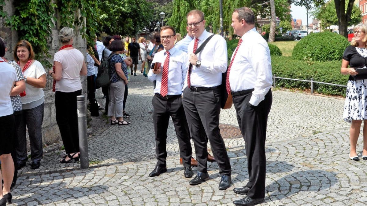 Sparkasse am Weimarer Graben evakuiert