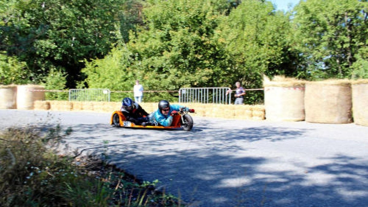 RennAction am Pfennigsberg in Arnstadt