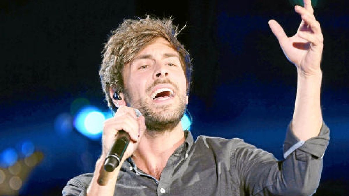 Max Giesinger wird am 3. August im Naturtheater Steinbach-Langenbach auftreten. Foto: dpa