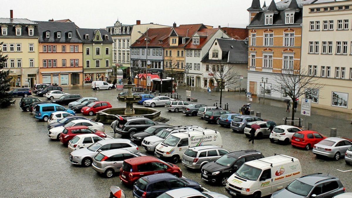 Weniger Autos Wie Rudolstadt den Markt attraktiver machen will