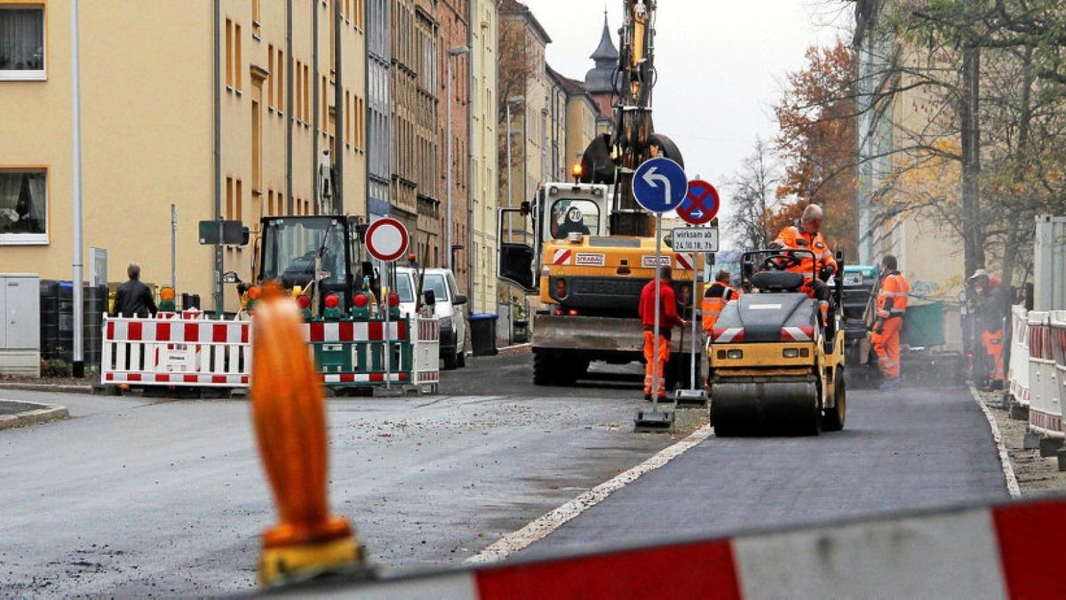 Plauensche Straße in Gera ab Donnerstag wieder frei