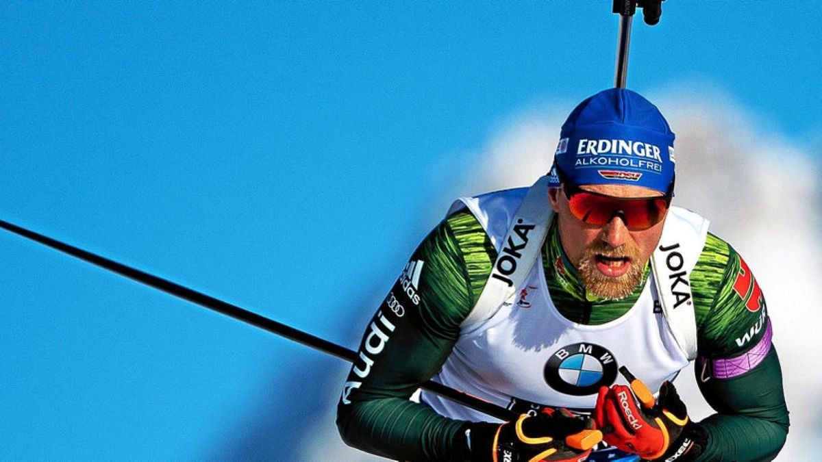 Der Oberhofer Biathlet Erik Lesser zuletzt beim Weltcup in Hochfilzen.