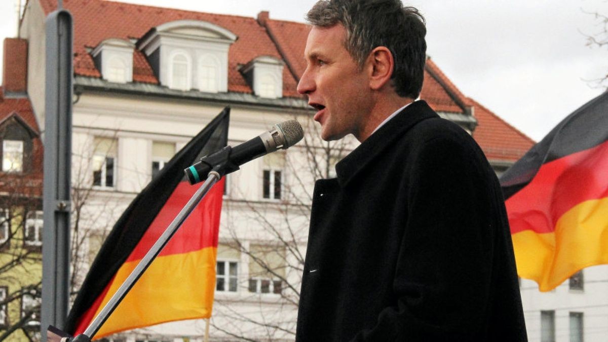 Steht im Fokus einer neuen IDZ-Studie: AfD-Landessprecher Björn Höcke.