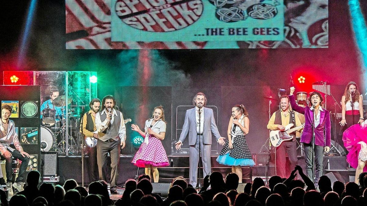 Szene aus „Massachusetts – Das Bee Gees Musical“.