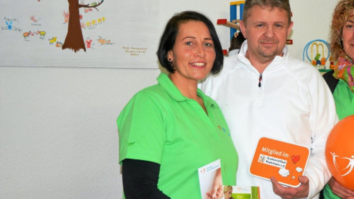 Nadine Schwerdt, Mirko Rolle und Monika Brand (von links) setzen sich für schwerst erkrankte Kinder in der Region ein.Foto: Martin Lindner