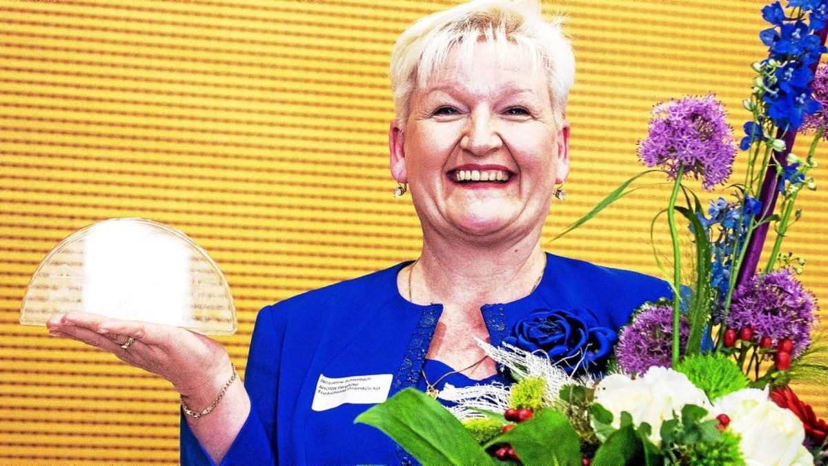 Jacqueline Schambach erhielt den Preis 2018. Archivfoto: Sascha Fromm