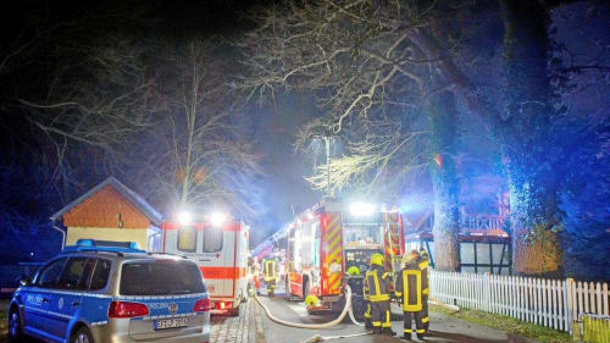 Brand in Obermehler - weitere Bilder vom Feuerwehreinsatz.