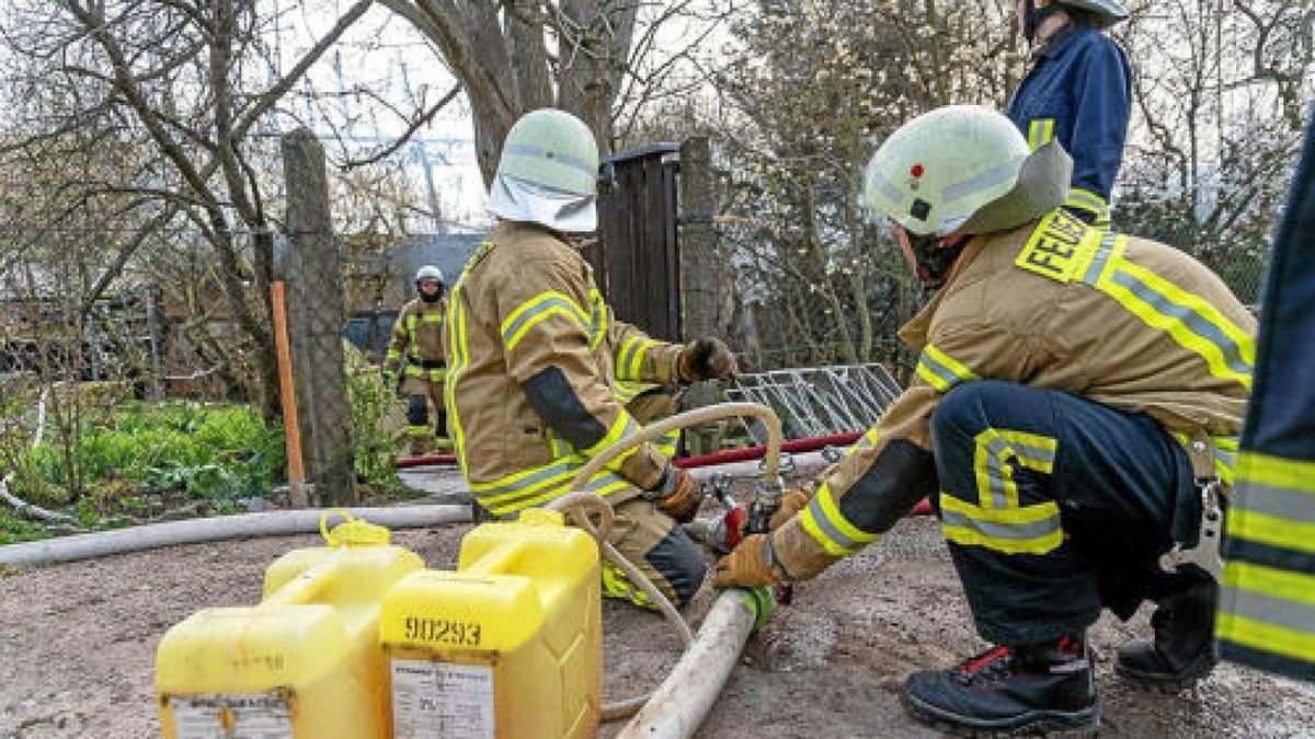 Aber auch etwa 300 Tauben mussten vor dem Feuertod bewahrt werden.