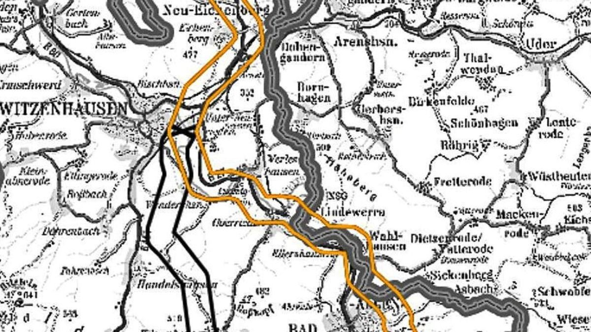 Das Eichsfeld soll durch die Erdkabeltrasse Südlink nur noch marginal betroffen sein. Bei Wahlhausen und Lindewerra soll das Erdkabel mehrfach die Werra kreuzen. 