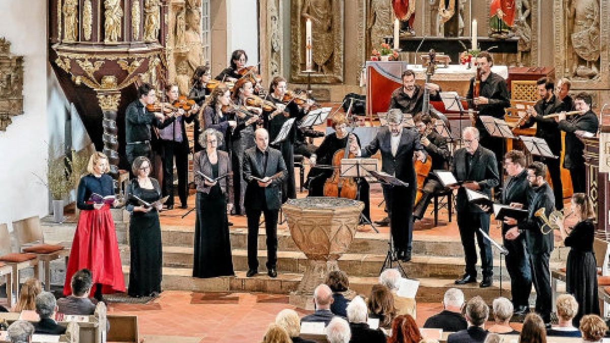 In der Georgenkirche zu Eisenach huldigten Gli Angeli GenèveFoto: Andreas Beetz/Bachwochen