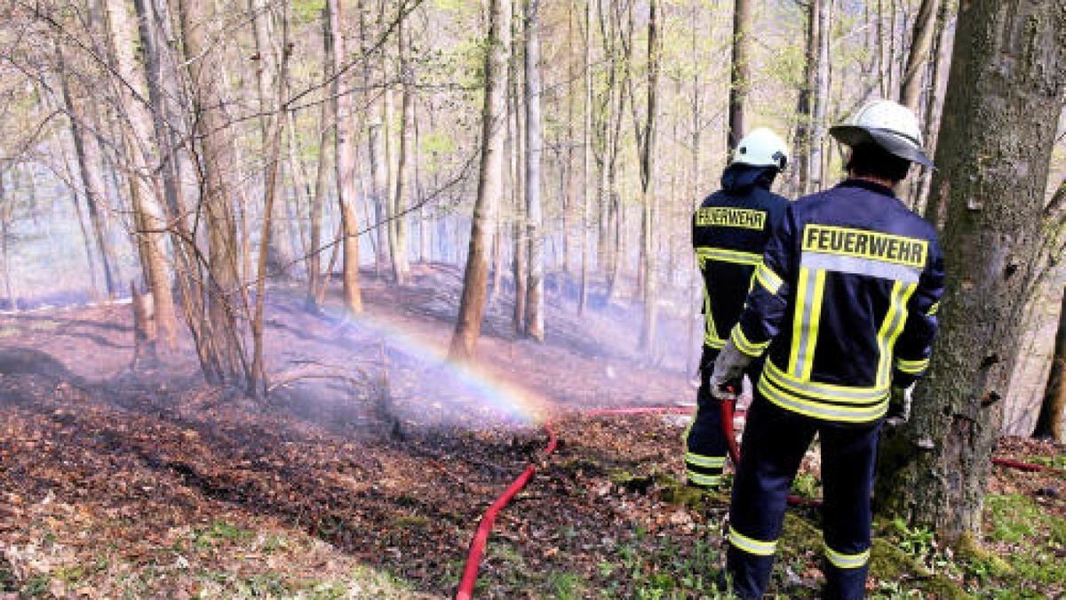 Zweimal dachten die Kameraden, dass sie die Flammen unter Kontrolle gebracht hätten - und wurden eines Besseren belehrt.