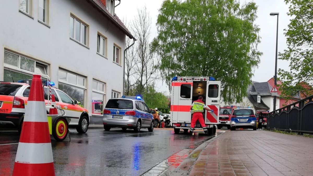 Einen schrecklichen Unfall gab es in Heiligenstadt.