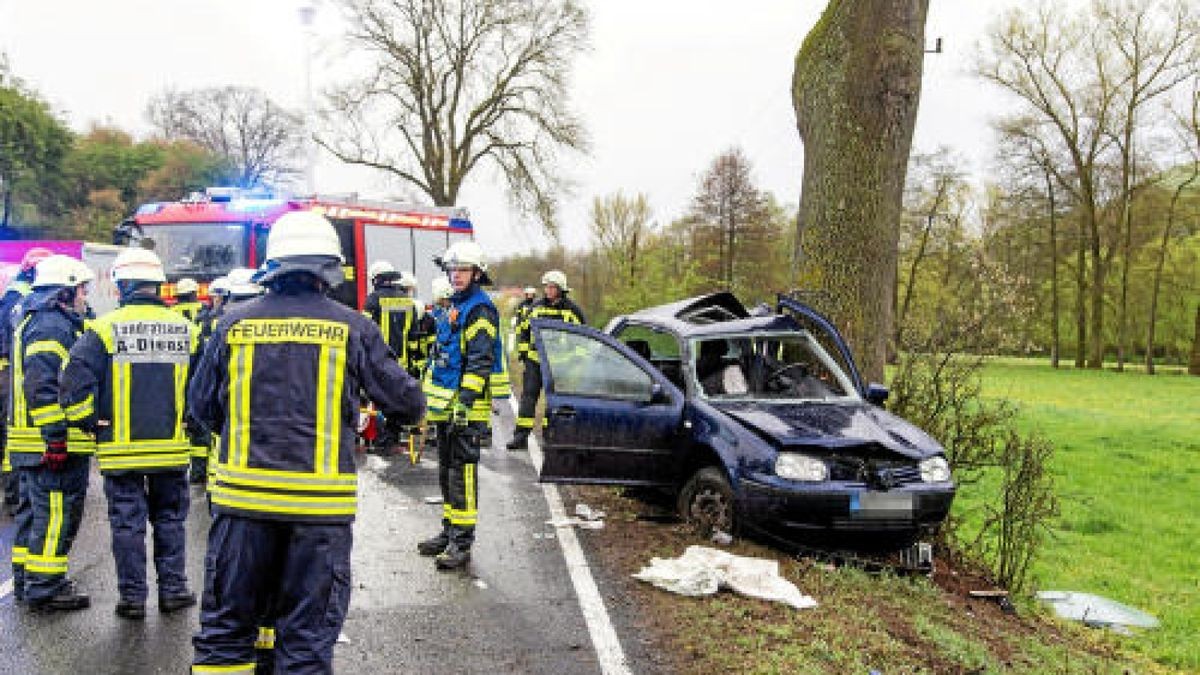 Alle Drei wurden bei diesem Unfall entgegen erster Angaben nur leicht verletzt.