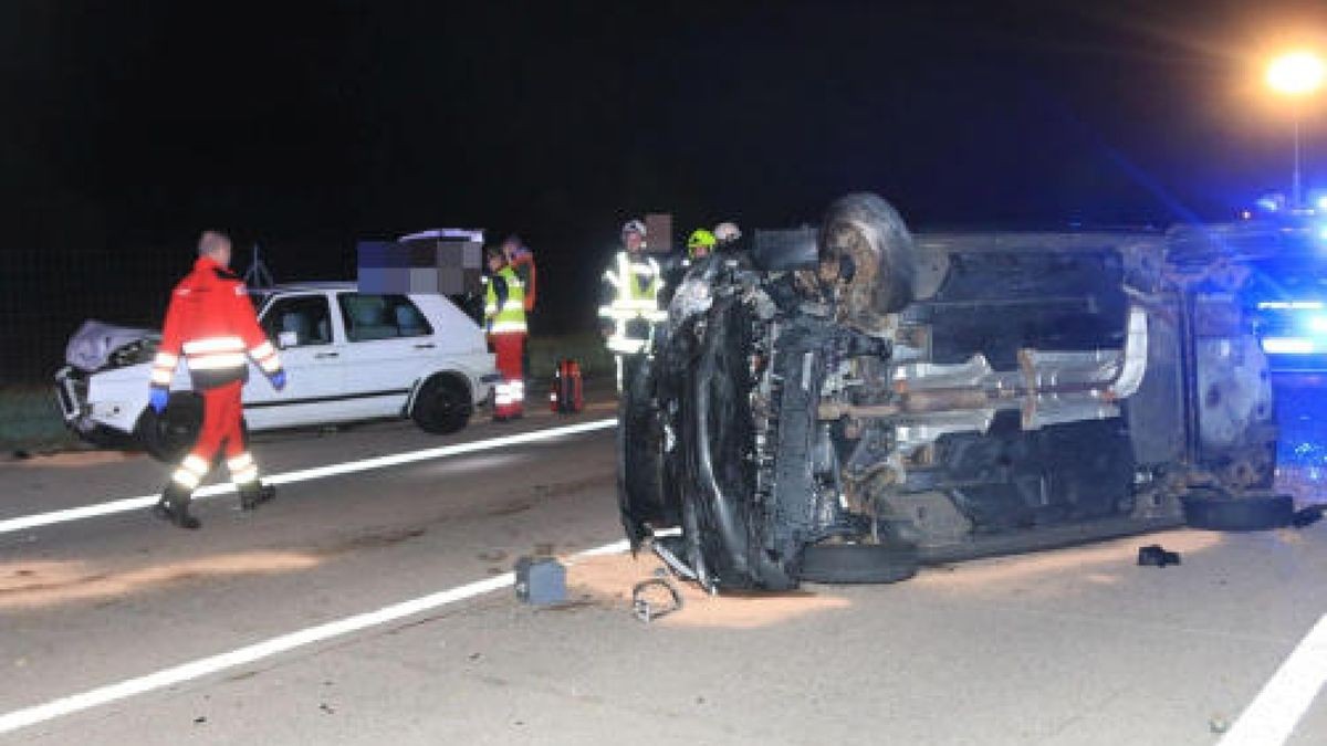 Auf der A71 hat es am Sonntagabend zwischen Sömmerda und Erfurt einen tödlichen Unfall gegeben. Mehrere Personen wurden verletzt. Foto: Matthias Gränzdörfer