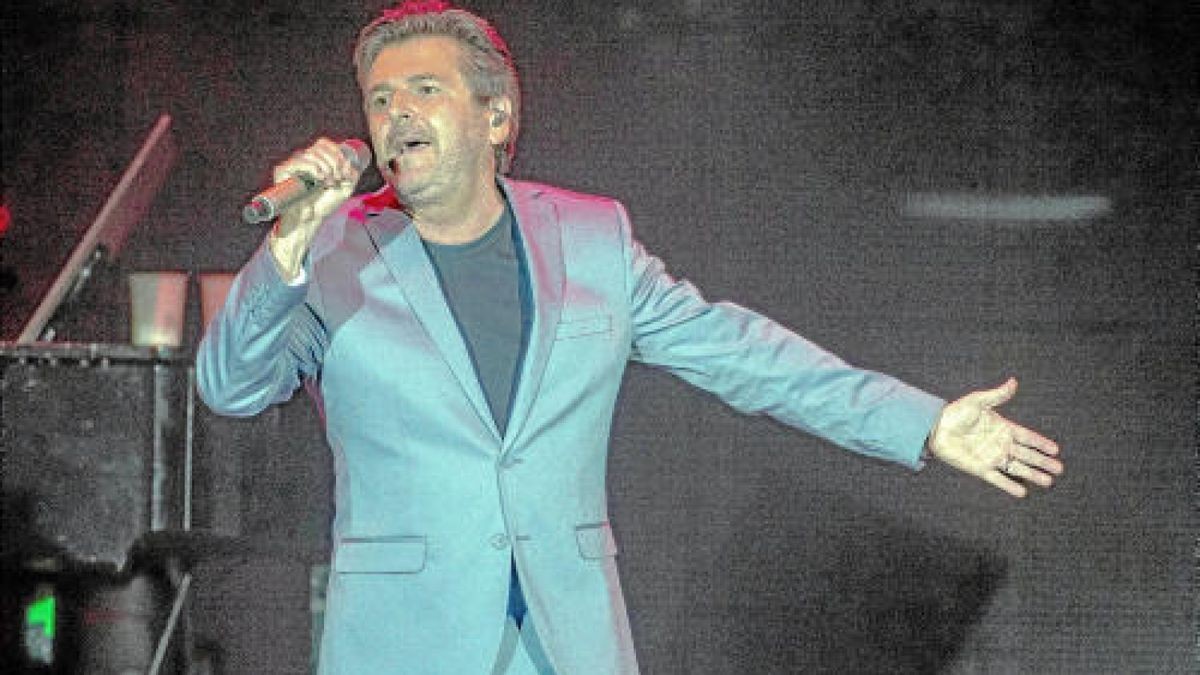 Thomas Anders war am Donnerstagabend auf seiner Tour Ewig mit Euch in der Erfurter Messe.