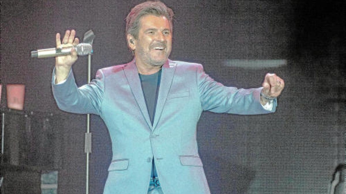 Thomas Anders war am Donnerstagabend auf seiner Tour Ewig mit Euch in der Erfurter Messe.