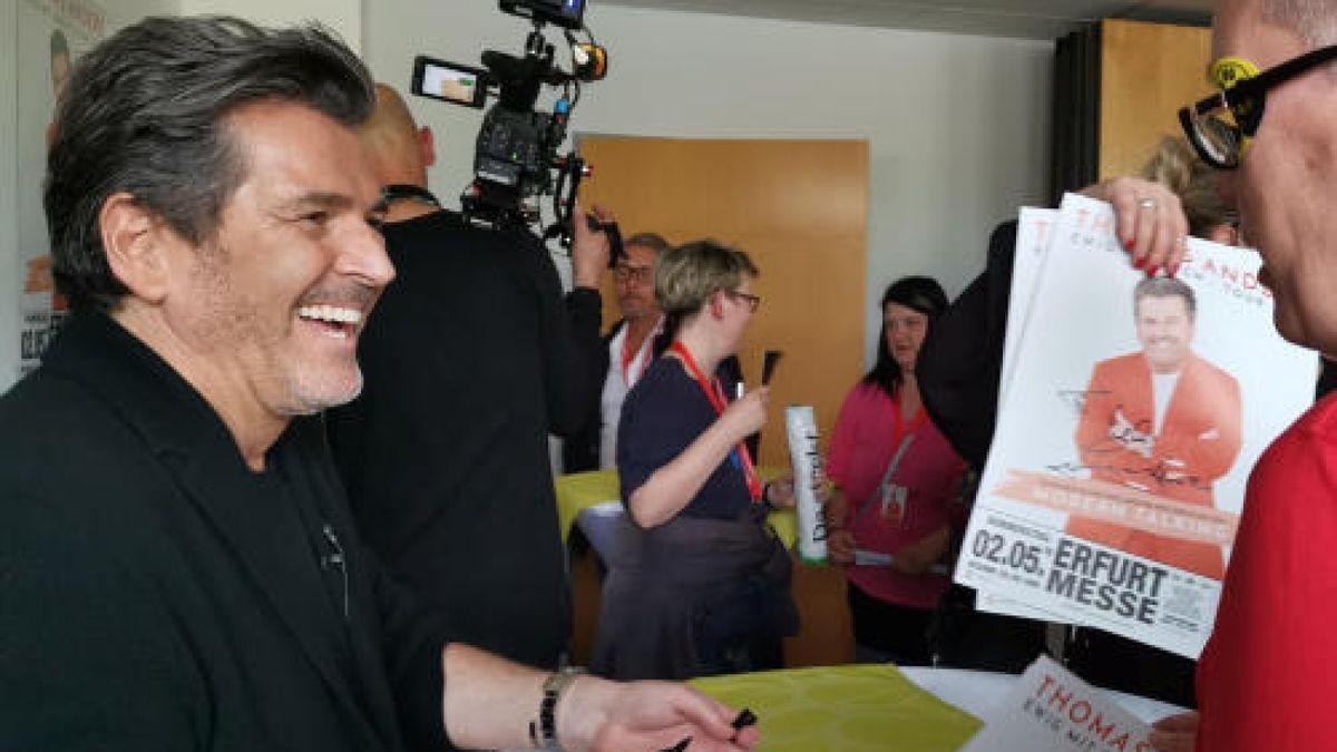 Fans beim Meet and Greet mit Thomas Anders