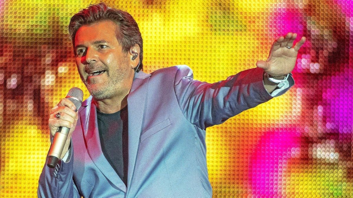 Thomas Anders bei der Auftaktshow zu seiner Solotour „Ewig mit Euch“ in Erfurt.