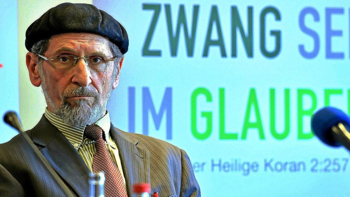 Der Bundesvorsitzende der Ahmadiyya-Gemeinde Deutschland, Abdullah Uwe Wagishauser. Archiv-