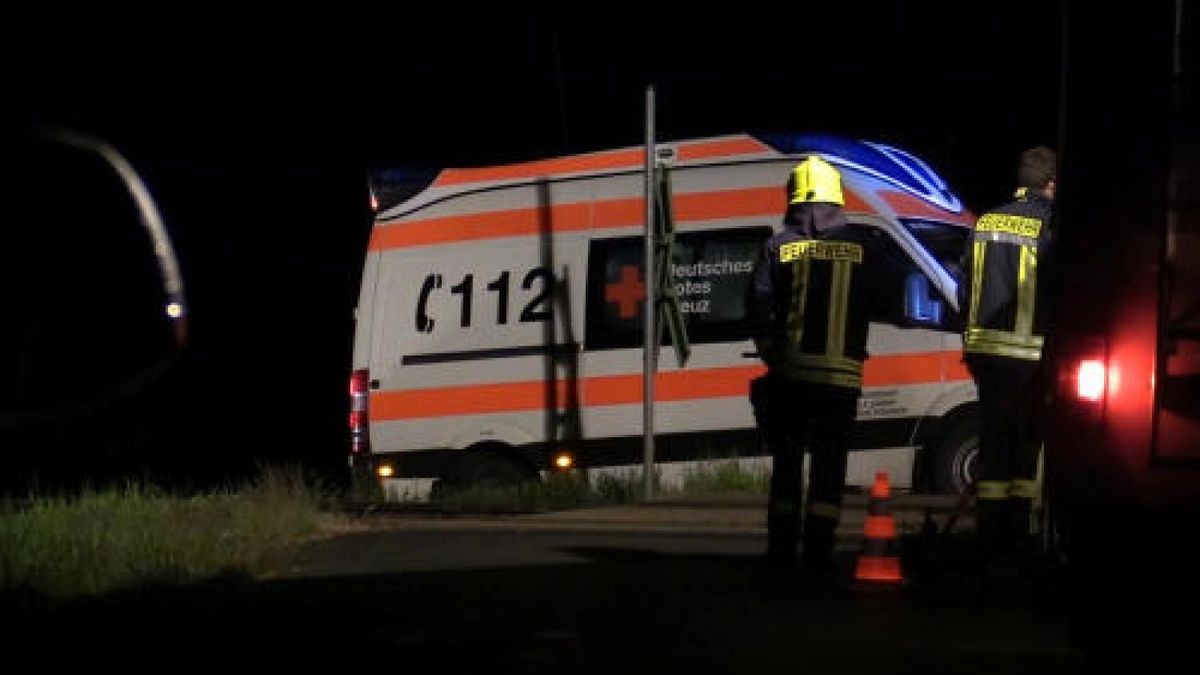 Laut Polizeiangaben verstarb der Mann noch an der Unfallstelle.