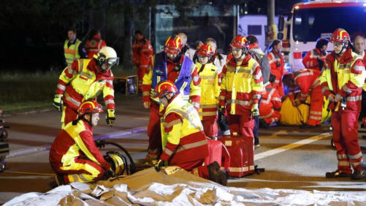 Weitere Bilder der Anti-Terror-Übung in Erfurt.