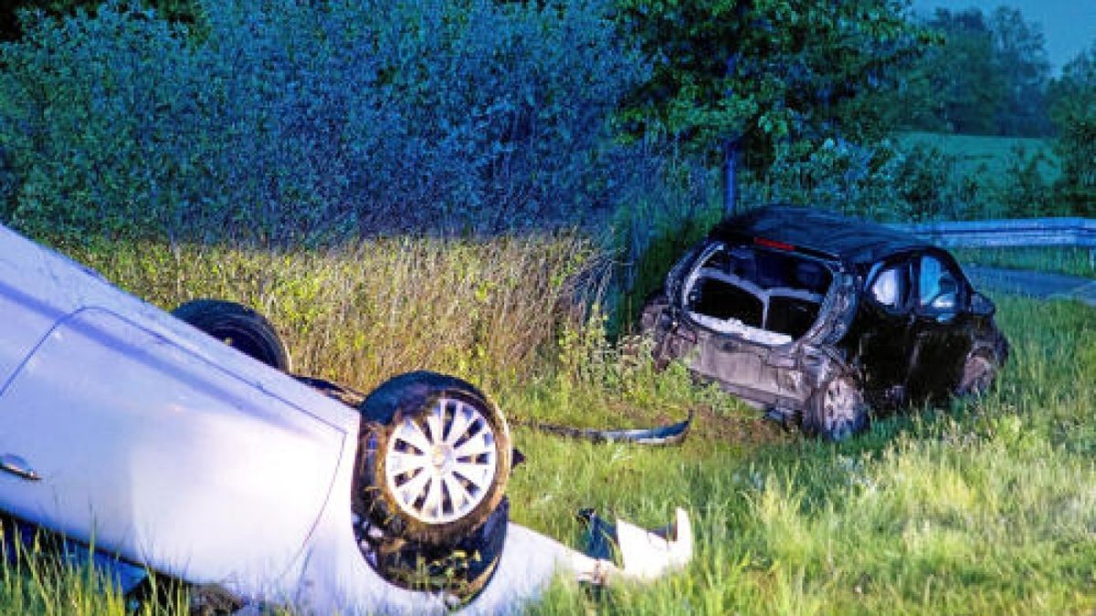 Seine Flucht fand ein jähes Ende, als er aus einer Einfahrt kommend unvermittelt auf die Schleusingener Umgehungsstraße fuhr und dabei die 21-Jährige rammte.