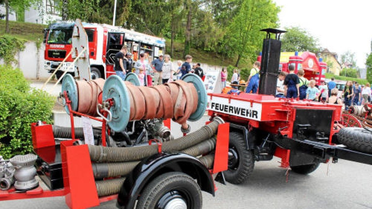 Zum Tag der offenen Tür hatte die Feuerwehr Ponitz eingeladen. Die Nachwuchsgewinnung ist für die Wehr das Wichtigste.