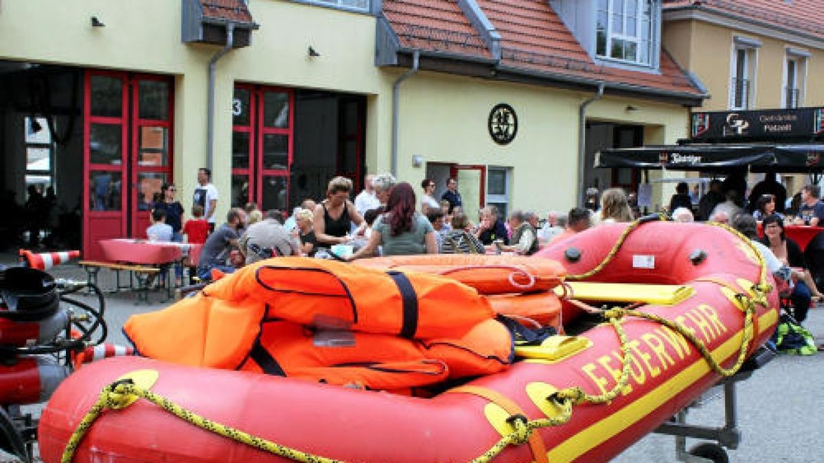 Zum Tag der offenen Tür hatte die Feuerwehr Ponitz eingeladen. Die Nachwuchsgewinnung ist für die Wehr das Wichtigste.