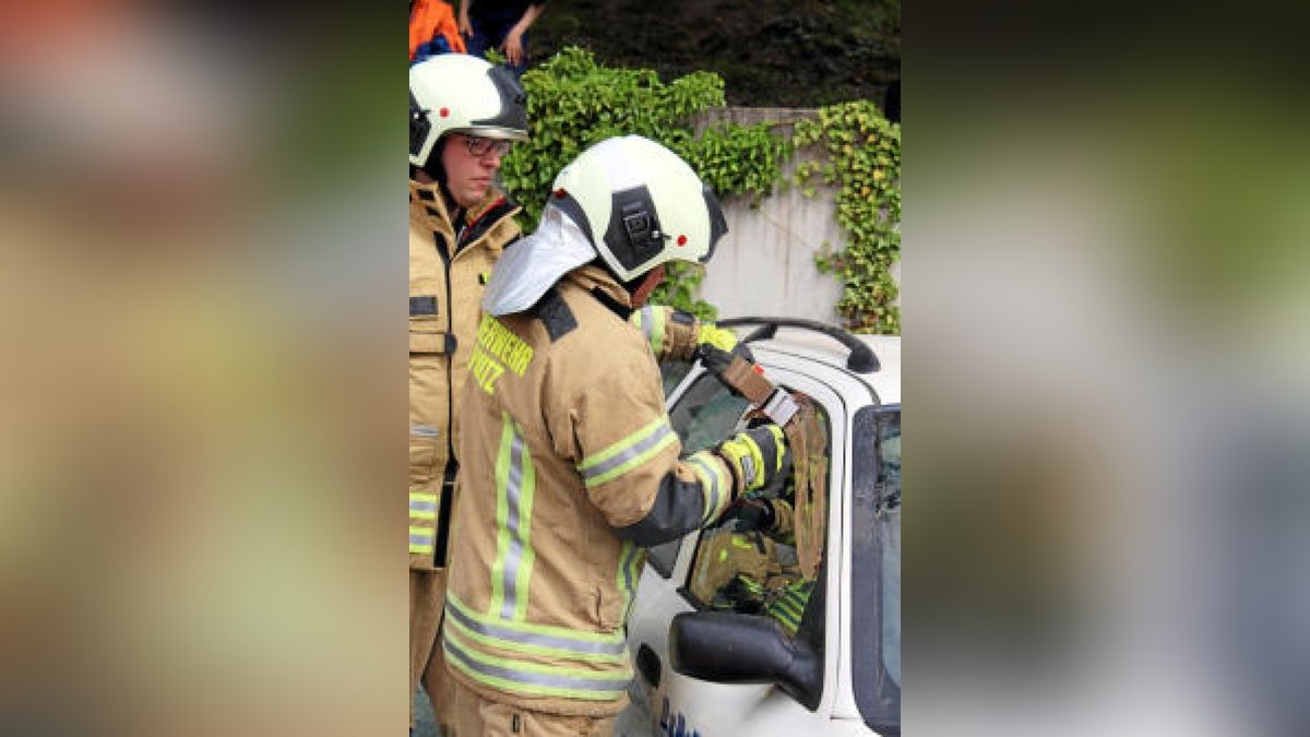 Zum Tag der offenen Tür hatte die Feuerwehr Ponitz eingeladen. Die Nachwuchsgewinnung ist für die Wehr das Wichtigste.