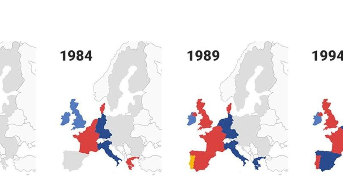 InteraktivKarte So hat Europa seit 1979 gewählt