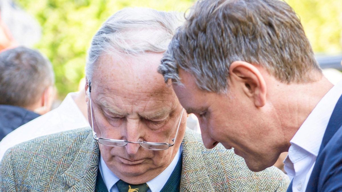 „Björn Höcke ist kein Rechtsextremer“, behauptet Alexander Gauland. Er sei vielmehr ein „Nationalromantiker“. Archivfoto: Sascha Fromm