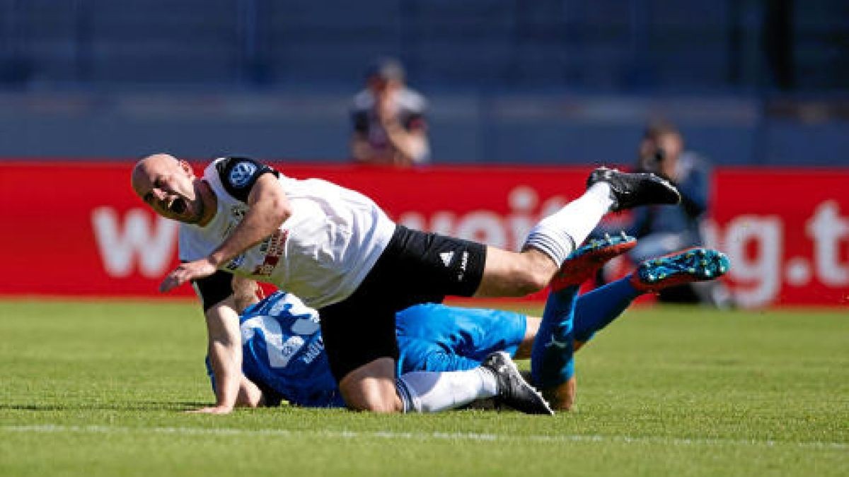 Thüringenpokal-Finale: Wacker Nordhausen gegen Preußen Bad Langensalza.