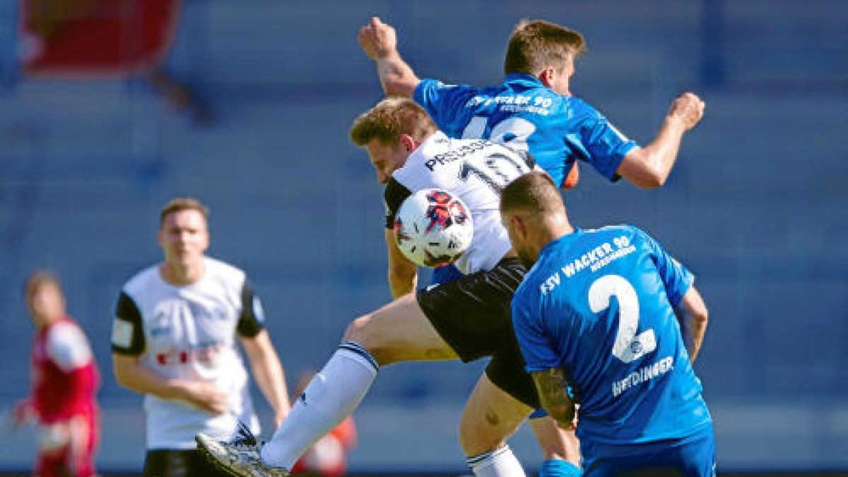 Thüringenpokal-Finale: Wacker Nordhausen gegen Preußen Bad Langensalza.