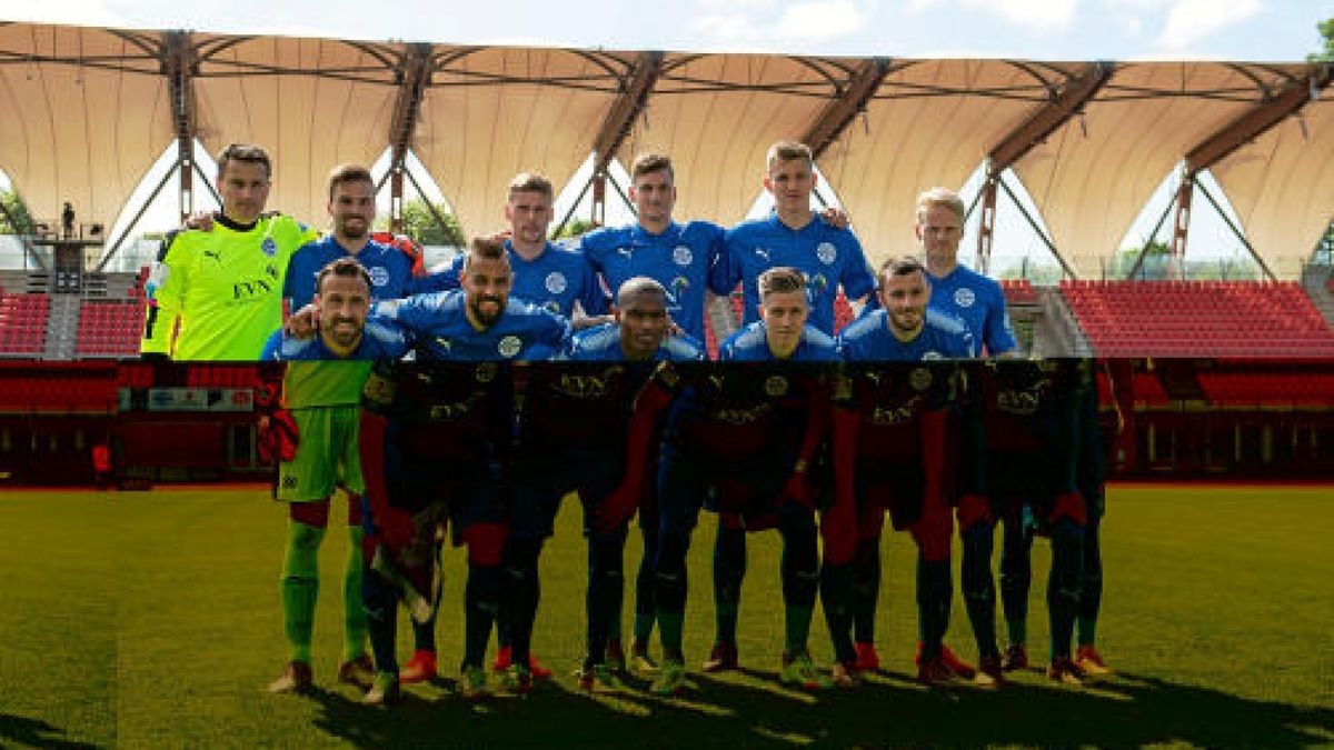 Thüringenpokal-Finale: Wacker Nordhausen gegen Preußen Bad Langensalza.