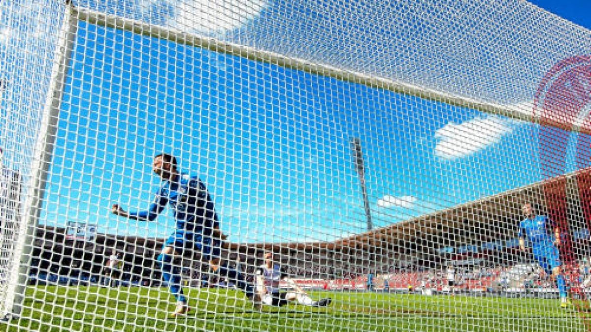 Thüringenpokal-Finale: Wacker Nordhausen gegen Preußen Bad Langensalza.