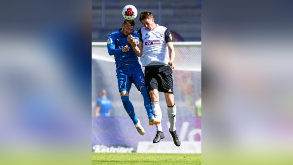 Thüringenpokal-Finale: Wacker Nordhausen gegen Preußen Bad Langensalza.