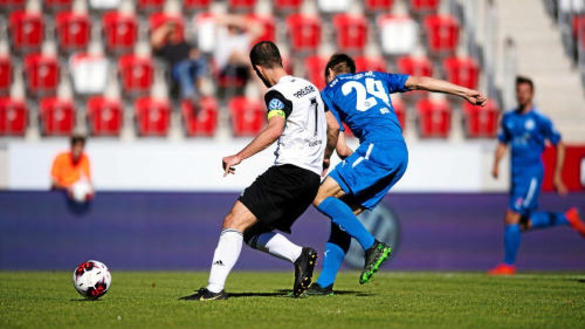 Thüringenpokal-Finale: Wacker Nordhausen gegen Preußen Bad Langensalza.